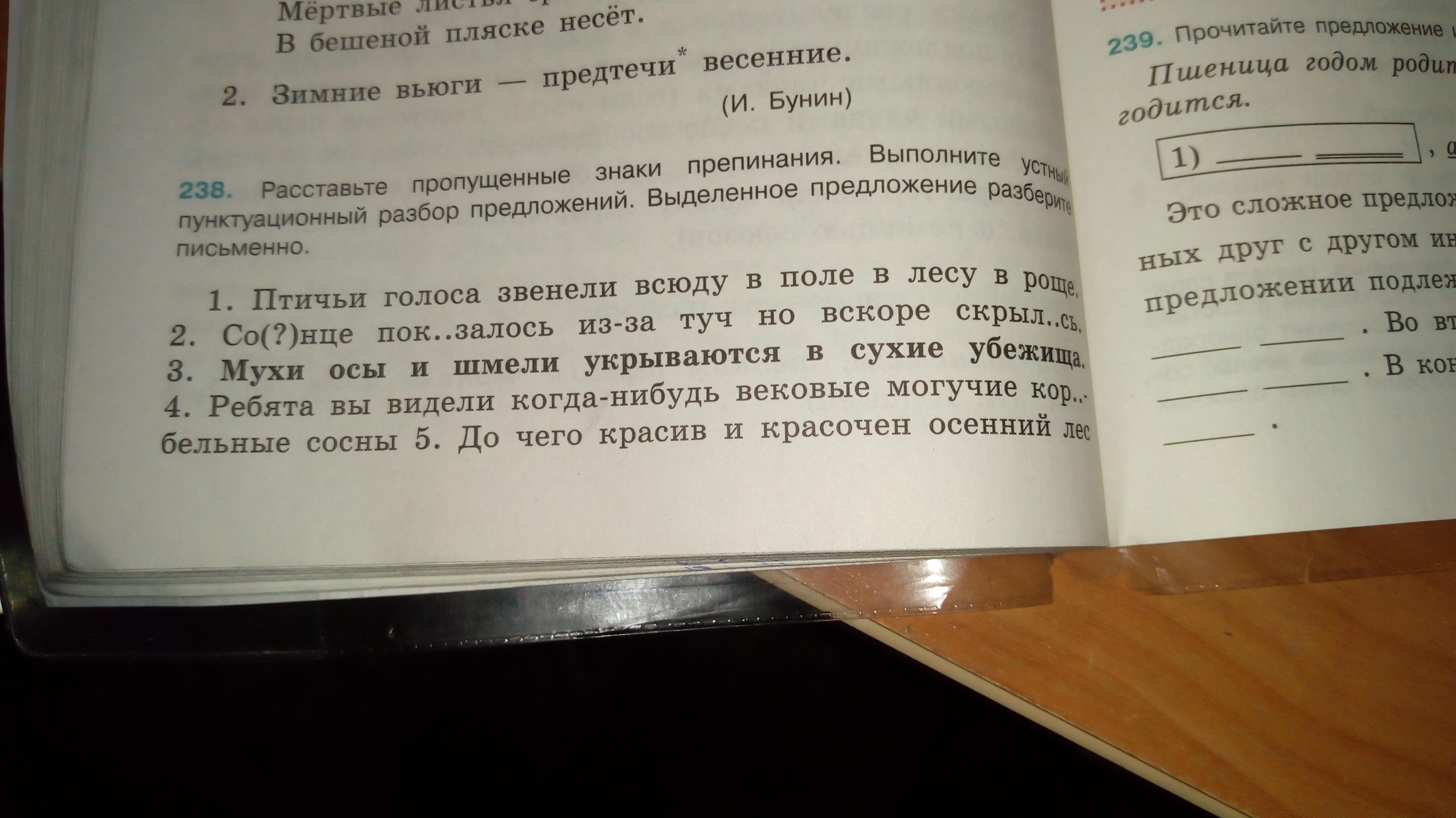 солнце не печет а только греет и окрашивает синтаксический разбор