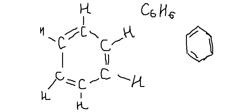 Почему при изображении структурной формулы бензола не следует указывать двойные связи